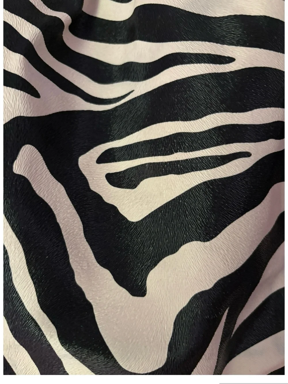 Mondani NY Zebra Print faux leather Tote Bag